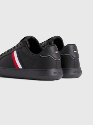 metallic signature cupsole trainers