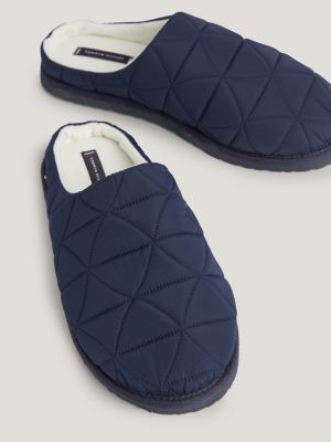 Mens clearance quilted slippers