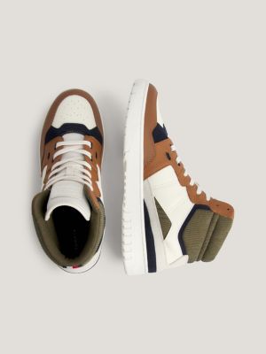 Chaussures de basket mi montantes Marron Tommy Hilfiger