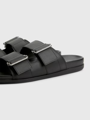 Leather Buckle Sandals BLACK Tommy Hilfiger   FM0FM04796 BDS Alternate2