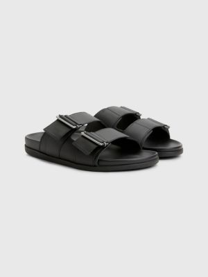 Tommy hilfiger deals men's leather sandals