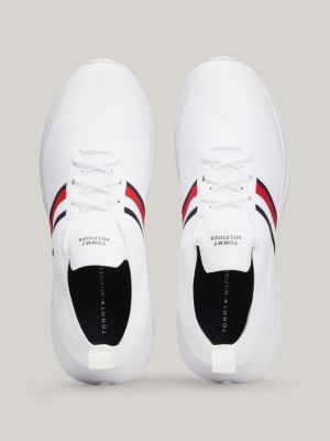 Tommy Hilfiger MODERN PREPPY RUNNER - Trainers - white/white