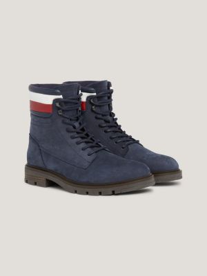 Tommy hilfiger suede clearance boots