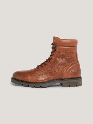 Mens warm 2024 lined boots