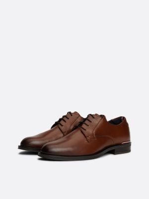 Brown tommy hilfiger shoes on sale