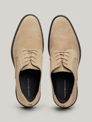 Tommy Hilfiger Jacob Leather Derby Shoes in Tan