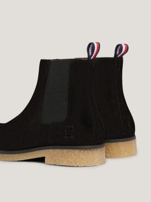 Mens black suede outlet chelsea boots