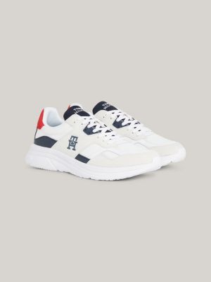 Tommy Hilfiger MODERN PREPPY RUNNER - Trainers - white/white 