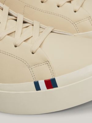 Tommy hilfiger icon discount stripe leather sneaker