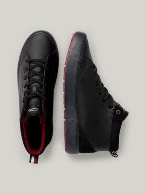 High top black hot sale trainers mens