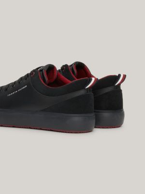 Tommy hilfiger best sale black men's shoes