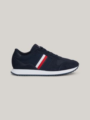 Cleat Signature Tape Trainers | Blue | Tommy Hilfiger