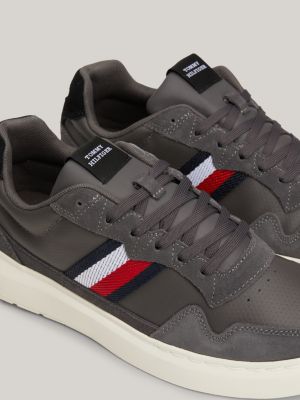 Tommy hilfiger trainers sales grey