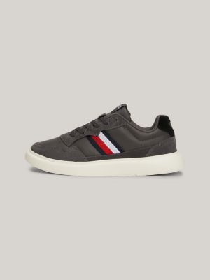 Signature Tape Cupsole Trainers | Grey | Tommy Hilfiger