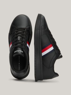 Tommy hilfiger essential store metallic signature tape trainers