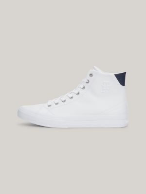 Tommy hilfiger shop white high tops