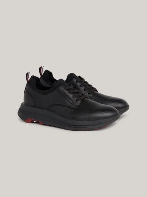 Tommy hilfiger corporate on sale leather mix sneaker