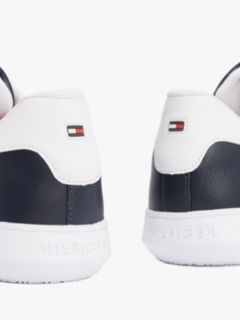 Essential Leather Cupsole Trainers — Blue 6