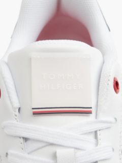 Essential Leather Cupsole Trainers — White 6