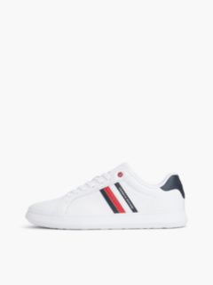 Essential Leather Cupsole Trainers — White 7