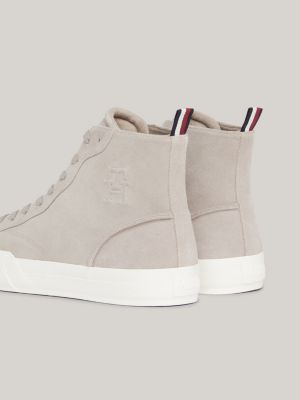 High top suede on sale sneakers