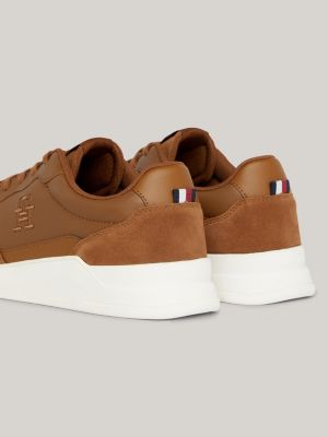 Tommy hilfiger leather elevated hot sale sneaker