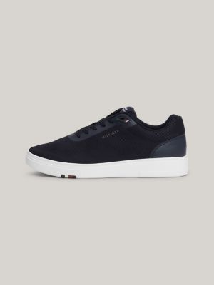 TH Modern Knit Cupsole Trainers | Blue | Tommy Hilfiger