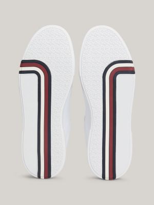 TH Modern Knit Cupsole Trainers | White | Tommy Hilfiger