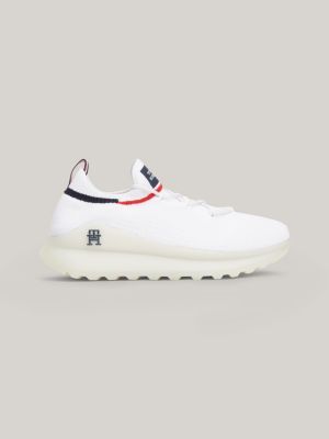 Mens white outlet tommy hilfiger trainers