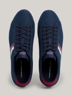 Essential Signature Tape Trainers Blue Tommy Hilfiger