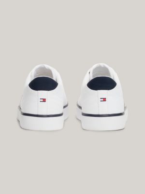 Tommy hilfiger essential metallic signature tape clearance trainers