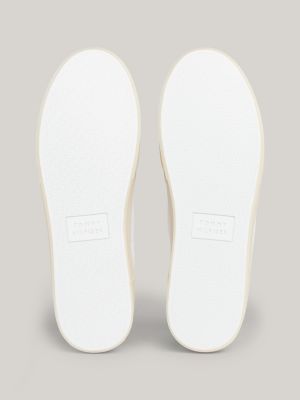 Embroidery Logo High-Top Trainers | White | Tommy Hilfiger 