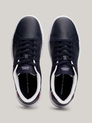 Cupsole-Sneaker mit Kontrast-Paspel | Blau | Tommy Hilfiger