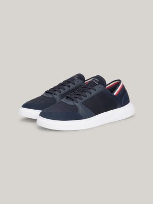 Tommy hilfiger lightweight store mixed texture trainers