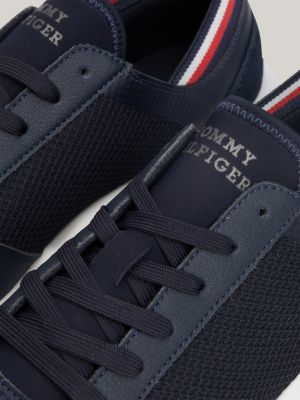 Tommy hilfiger lightweight mixed best sale texture trainers