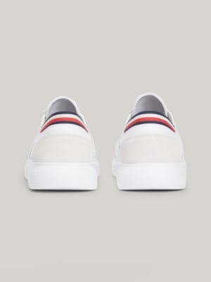 Tommy hilfiger lightweight store mixed texture trainers