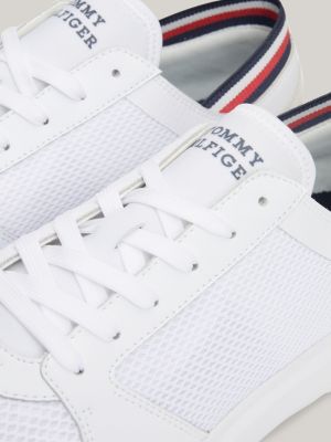 Tommy hilfiger lightweight sale mixed texture trainers