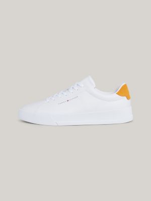 Tommy hilfiger chunky store sole leather trainers