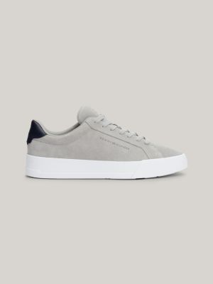 Grey tommy on sale hilfiger trainers