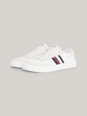 Tommy hilfiger white mens 2024 trainers