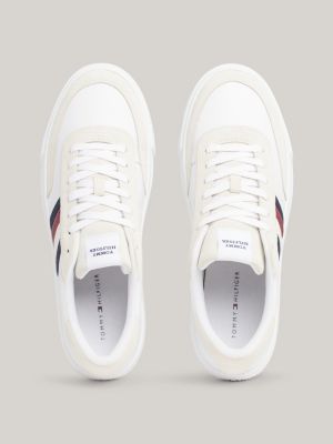 Tommy hilfiger essential store metallic signature tape trainers