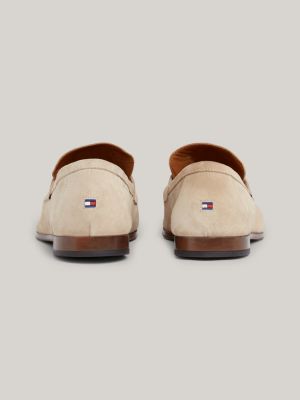 Flexible Suede Lightweight Loafers | Beige | Tommy Hilfiger