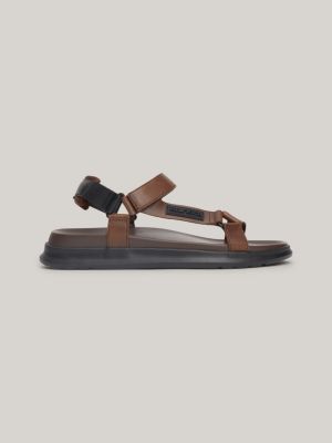 Brown store leather sandals