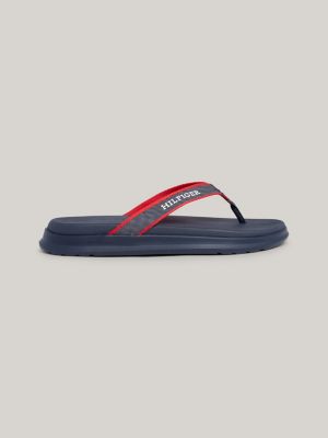 Mens hilfiger best sale flip flops