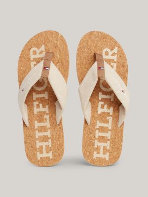 Sole cork best sale flip flops mens