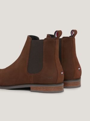 Tommy hilfiger bottes outlet chelsea en cuir