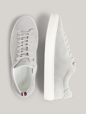 Tommy hilfiger store fashion suede cupsole