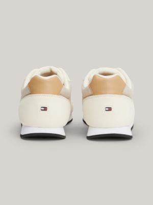 Chambray Panel Runner Trainers | Beige | Tommy Hilfiger