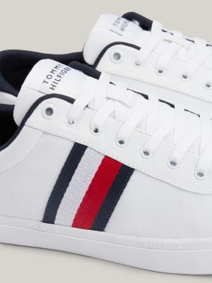 Tommy hilfiger essential store metallic signature tape trainers