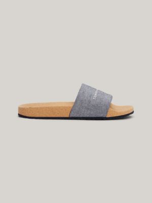 Grey tommy best sale hilfiger sliders